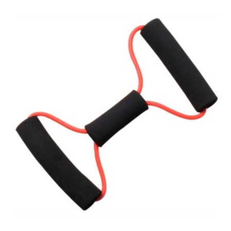 Fabrication Enterprises CanDo BowTie Tubing Exerciser, Red, 14" 1341446